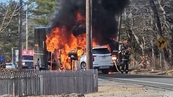 Woman killed in fiery crash with UPS truck - WCVB Boston