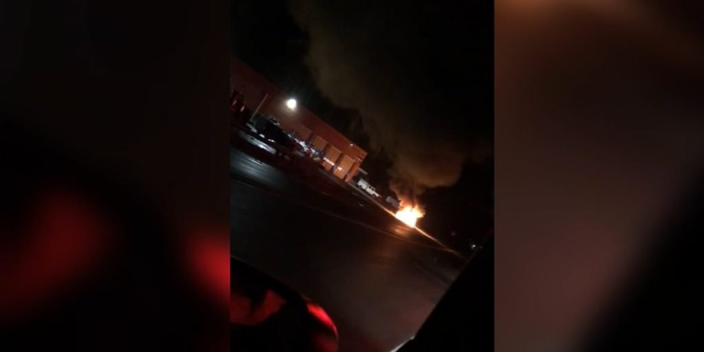 Coal truck catches fire in Green Valley - WVVA