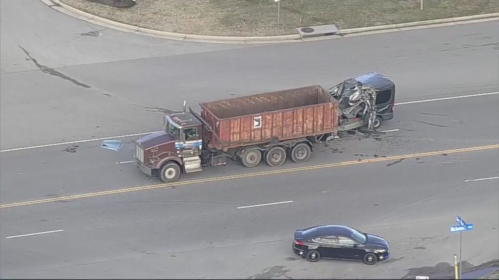 Driver killed in crash with dump truck in Lorton - FOX 5 DC