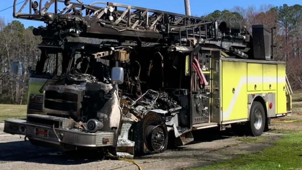 Spalding County fire truck fire - 11Alive.com WXIA