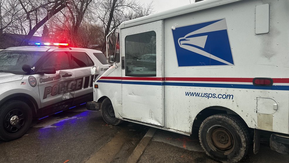 Man detained after carjacking USPS truck in Salt Lake before standoff in Davis County - KUTV 2News