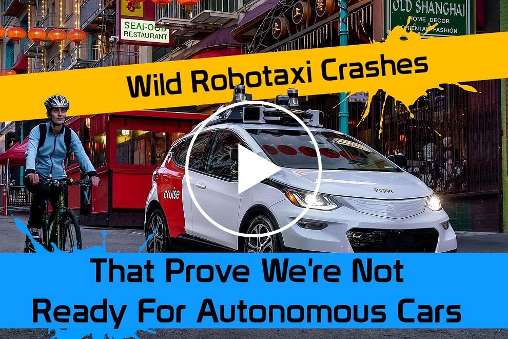 Robotaxi Crashes Prove Humans Are Still Better Drivers... For Now - CarBuzz