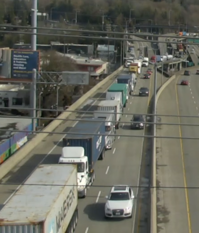TRAFFIC ALERT: Truck backups on westbound bridge and lower Spokane St. - West Seattle Blog