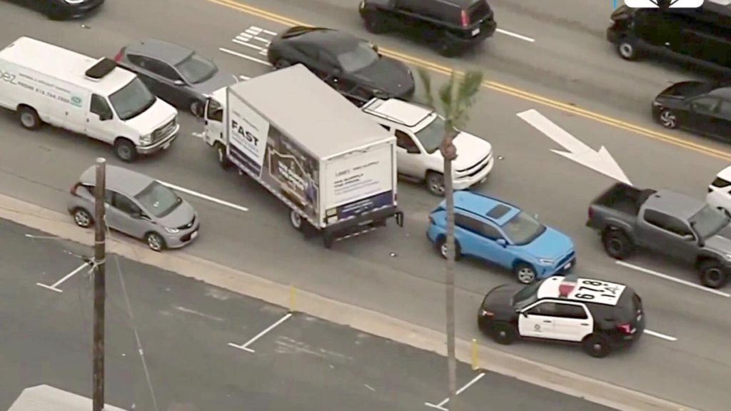 Wrong-way driver in stolen box truck faces multiple felony charges - NBC Southern California