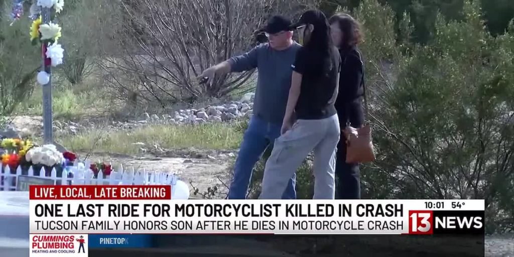 Community rallies behind Tucson family after fatal motorcycle accident - KOLD