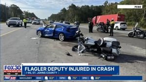 First Alert Traffic: Deputy injured in I-95 crash emphasizes motorcycle safety during bike week - Yahoo! Voices