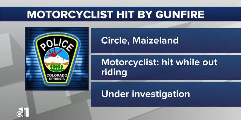 WATCH: Rider shot while on motorcycle - Colorado Springs - KKTV