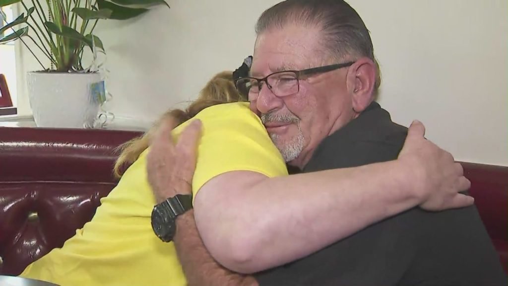 Woman reunites with man who saved her life after fiery L.A. car crash in 1997 - WANE
