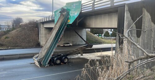 Fines of $100,000 and imprisonment for truck drivers in overpass collisions | Urbanized - Daily Hive