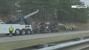 One hospitalized after dump truck rolls over on Route 3 in Weymouth - Yahoo! Voices