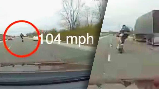 Man Stands on Motorcycle While Driving Over 100 MPH: Cops - Yahoo! Voices