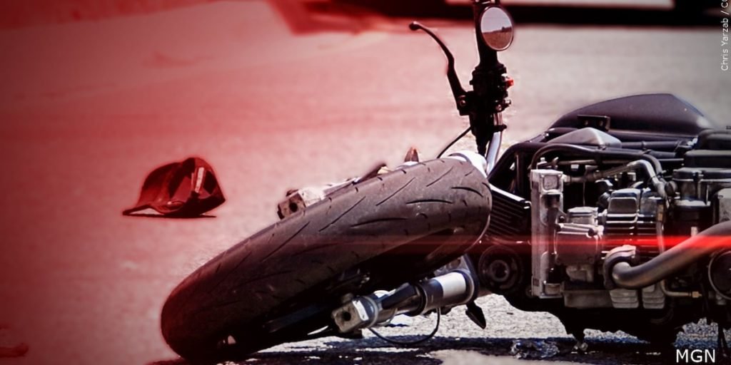 Road reopens following motorcycle vs car crash - KAIT