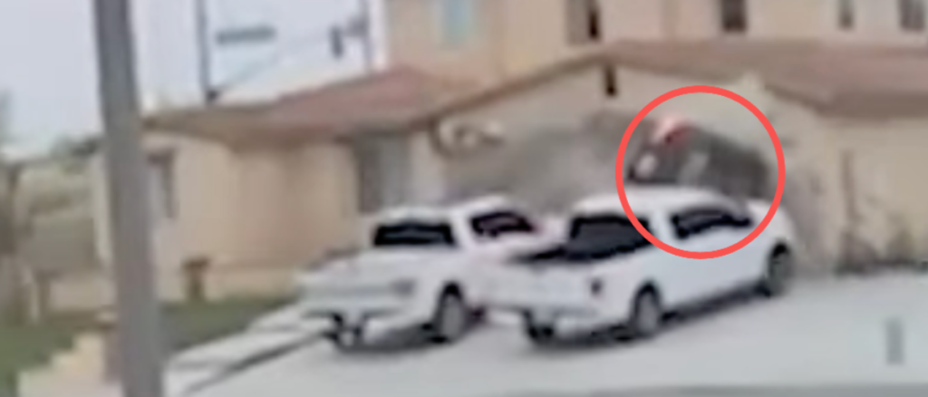 Wild Video Shows Car Go Airborne, Crash Into California Home's Garage - Daily Caller