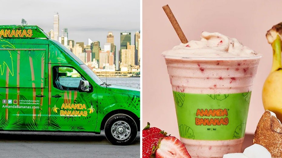Banana-focused food truck in New Jersey serves up fruity, frozen treats: 'Clean and refreshing' - Fox News