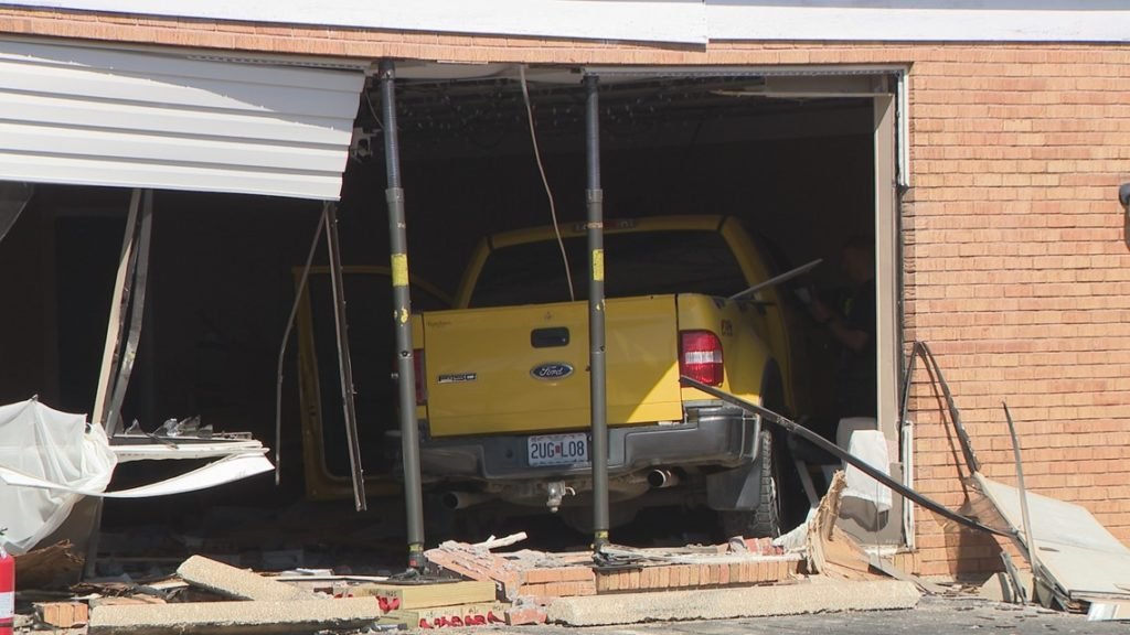 Virtual services held after pickup truck crashes into church - KSDK.com