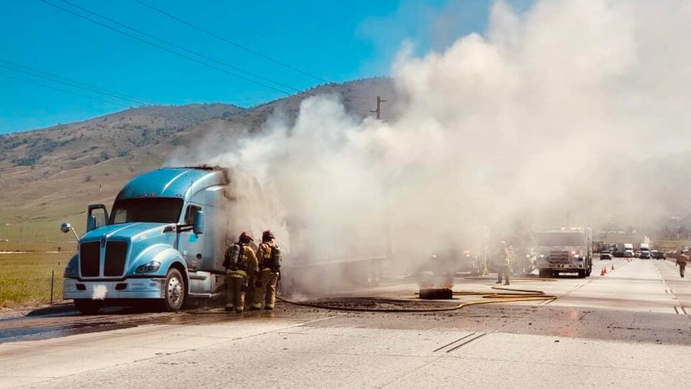 Semi-truck fire impacts traffic on NB I-5, CHP urges safety - Bakersfield Now