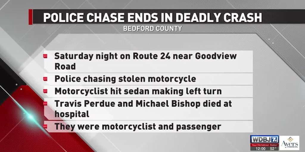 Bedford fatal motorcycle crash - WDBJ