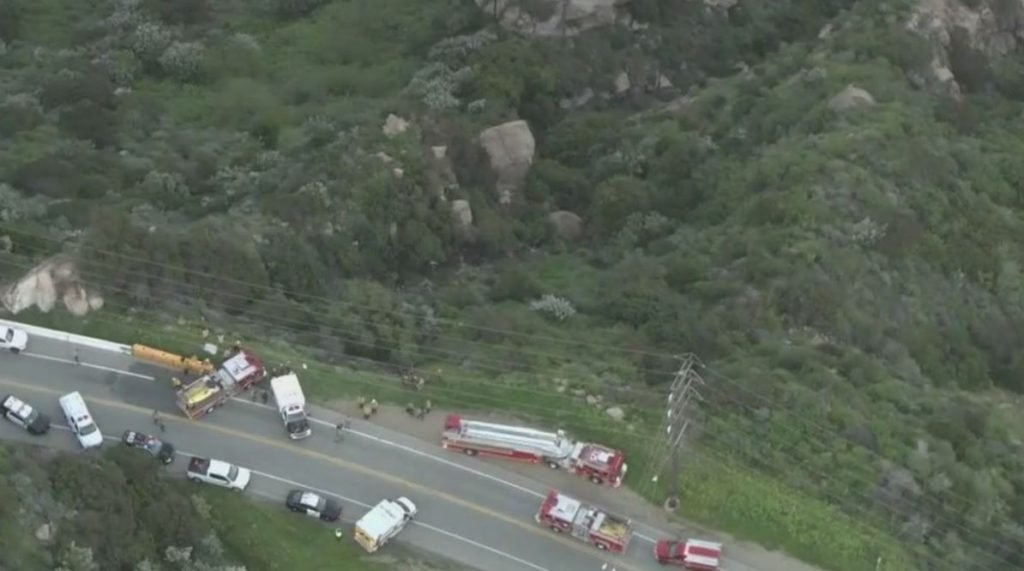 Woman killed in Malibu crash after car plummets off cliff near PCH - FOX 11 Los Angeles