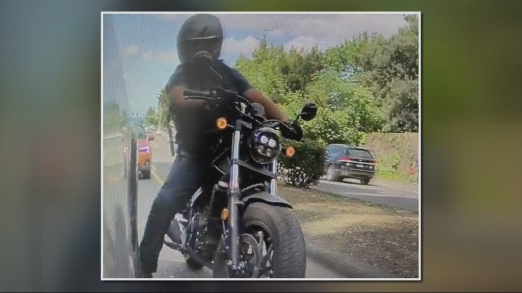 Motorcycle rider in Beaverton road rage incident arrested - KGW.com