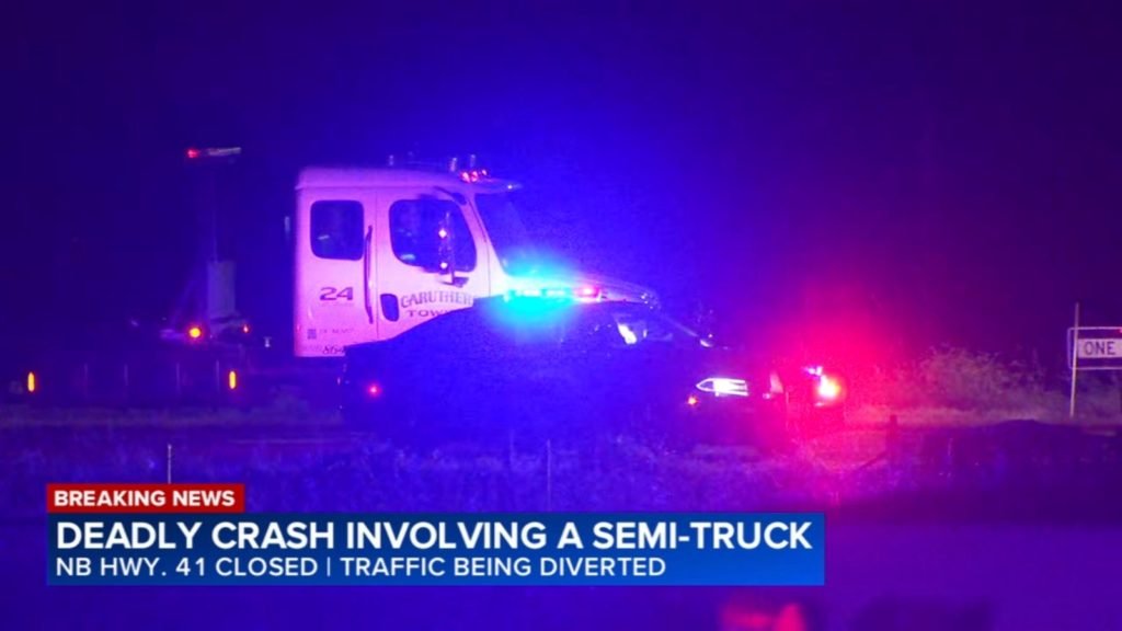 Man killed in Highway 41 crash involving semi-truck identified - KFSN-TV