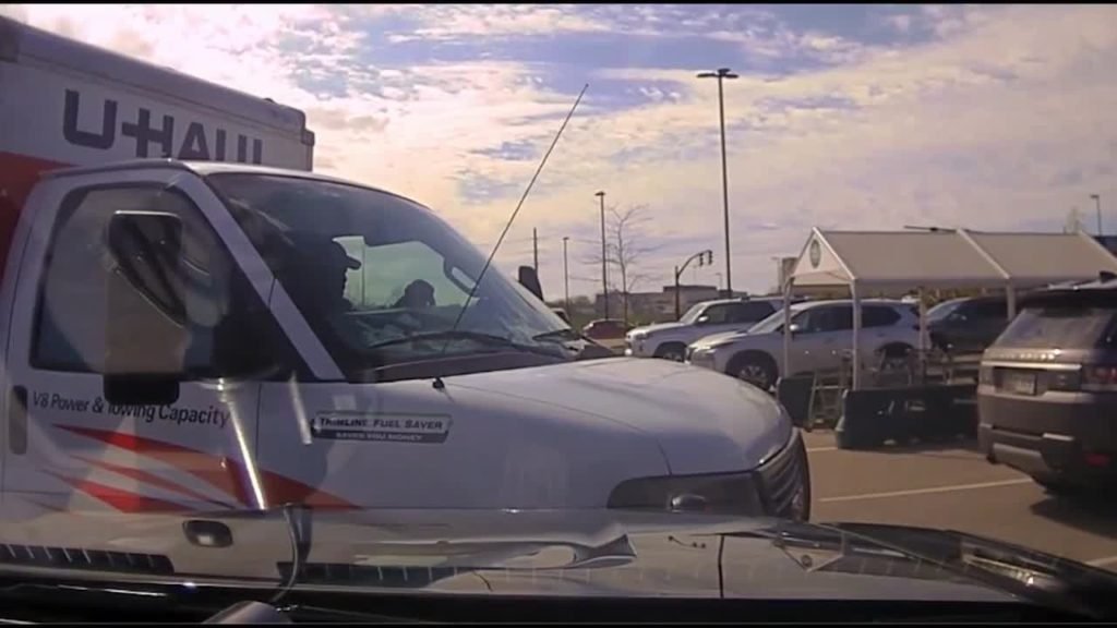 Watch: Orange officers catch suspect in stolen U-Haul truck - WJW FOX 8 News Cleveland