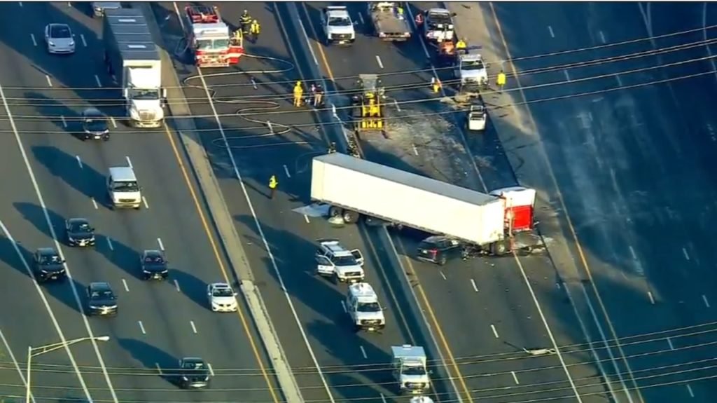 Fatal, fiery crash on I-80 involving tractor-trailer, box truck jams traffic - NJ.com