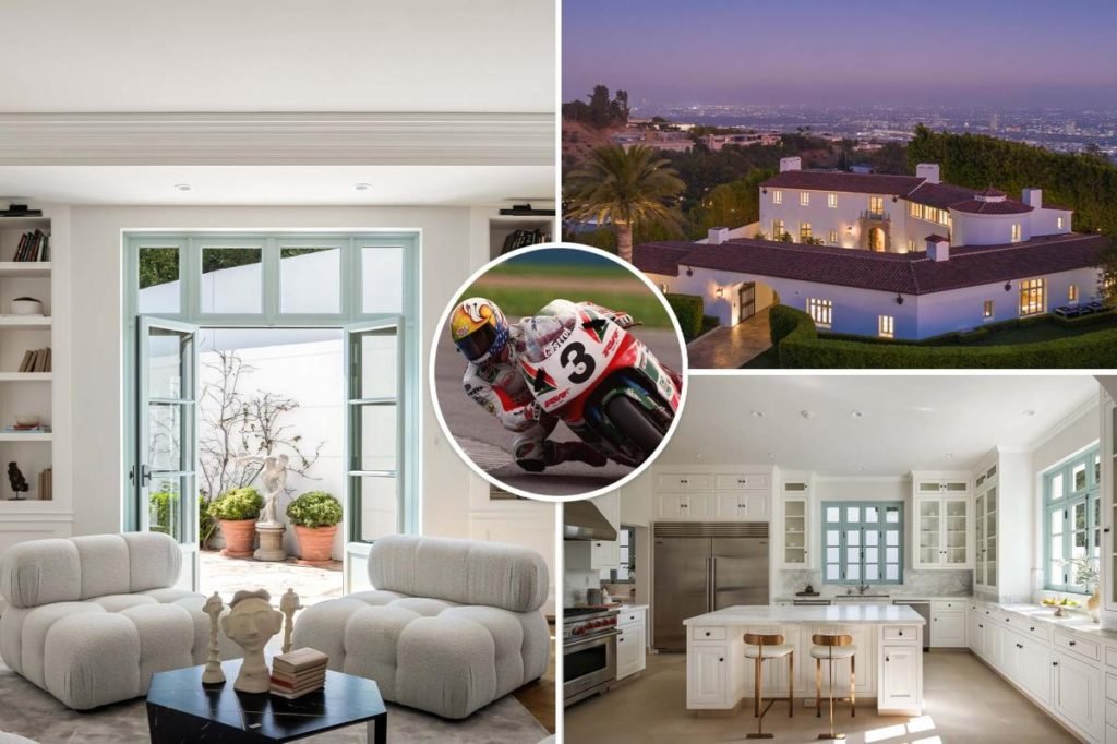 LA residence built by a famed Grand Prix motorcycle racer lists for $10.49M - New York Post