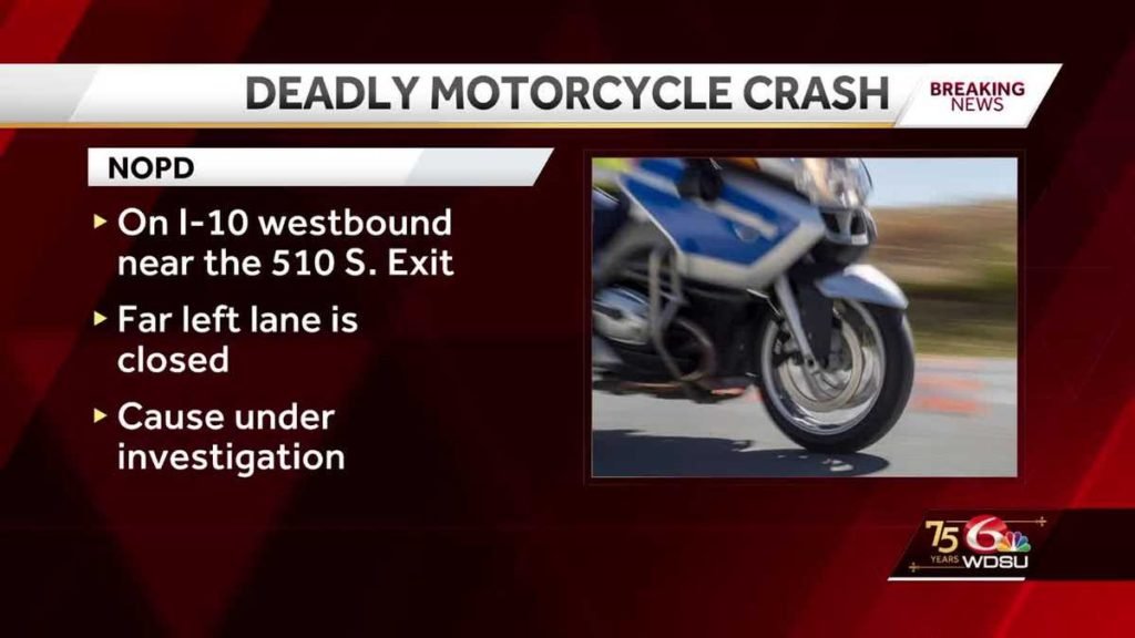 New Orleans police investigating fatal motorcycle crash - WDSU New Orleans