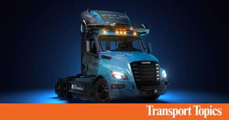 Daimler Unwraps Autonomous, Electric Demonstration Truck - Transport Topics