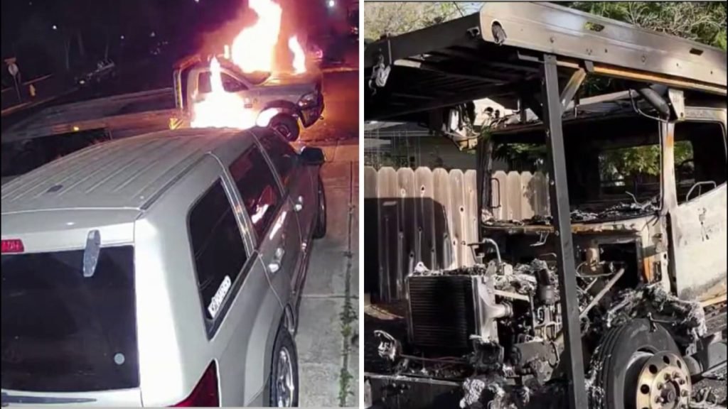 Four tow trucks burned in Concord, Bay Point - NBC Bay Area