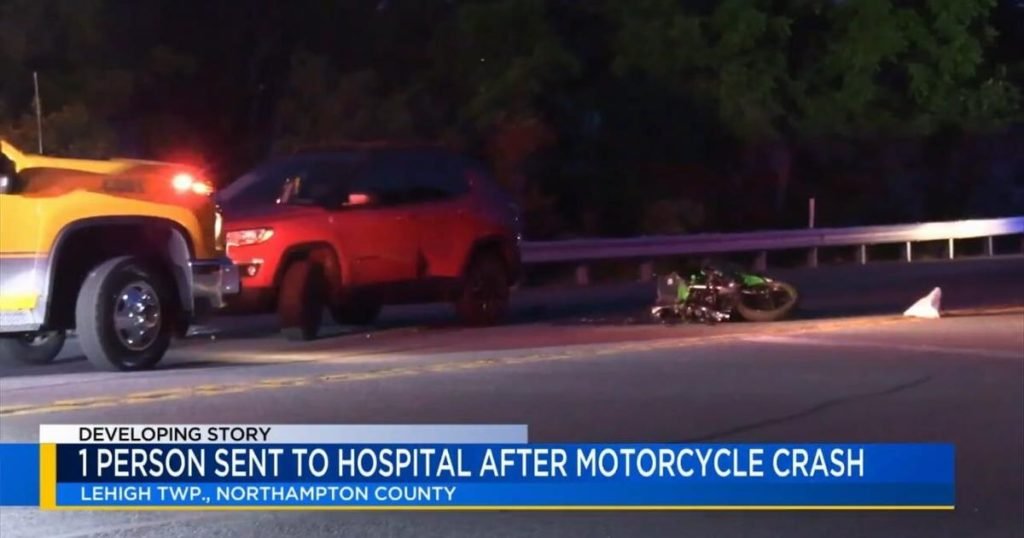 Motorcycle crash closes Route 145 in Lehigh Township | Lehigh Valley Regional News | wfmz.com - 69News WFMZ-TV