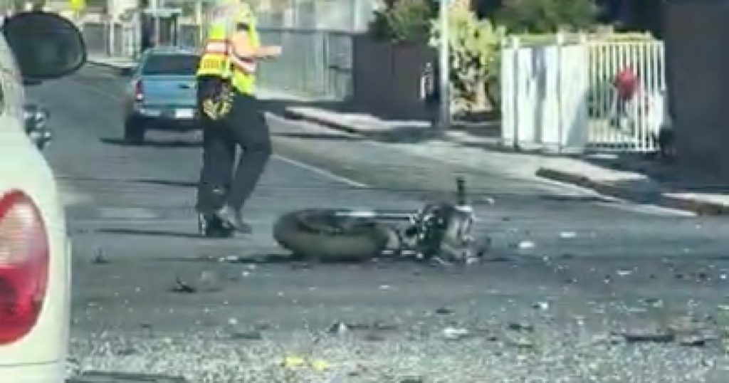 Wreck involving Chevy van, stolen motorcycle ends in one person dead - KTNV 13 Action News Las Vegas