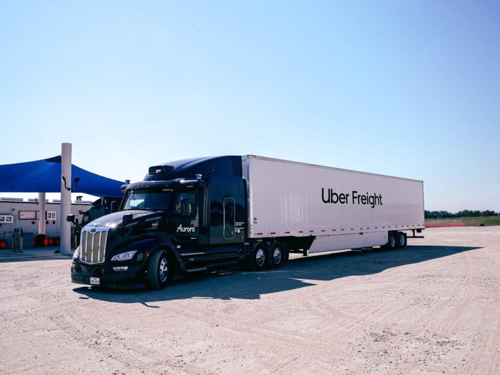 Uber Freight and self driving trucks startup Aurora partner for the long haul - TechCrunch
