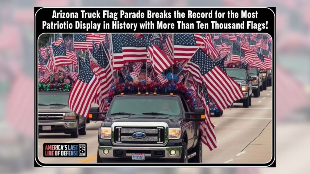 AZ Truck Flag Parade Broke Record for Most Patriotic Display? - Snopes.com