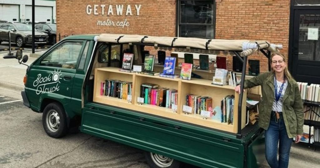 Is it a truck? A bookshop? How about both? The Little Charity Book Truck sells throughout the Twin Cities. - Star Tribune